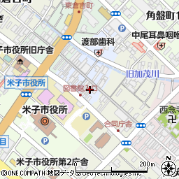 鳥取県米子市四日市町55周辺の地図