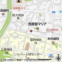 千葉県茂原市高師989周辺の地図