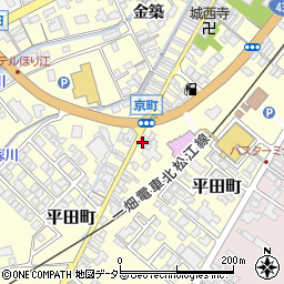 島根県出雲市平田町京町2069周辺の地図