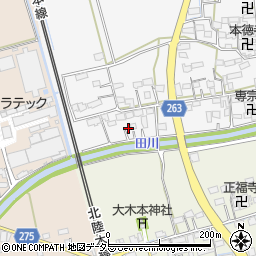 滋賀県長浜市中野町424周辺の地図