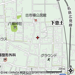 岐阜県可児市下恵土743周辺の地図