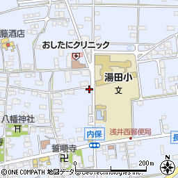滋賀県長浜市内保町1162周辺の地図