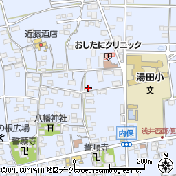 滋賀県長浜市内保町1175周辺の地図