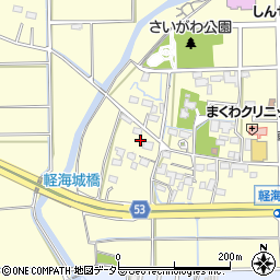 岐阜県本巣市軽海1087周辺の地図