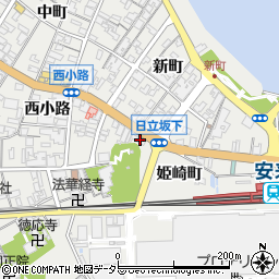 島根県安来市安来町1950周辺の地図