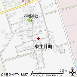 滋賀県長浜市東主計町142周辺の地図