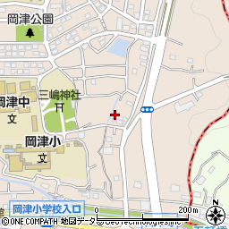 神奈川県横浜市泉区岡津町2581周辺の地図