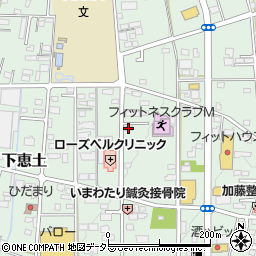 岐阜県可児市下恵土830周辺の地図