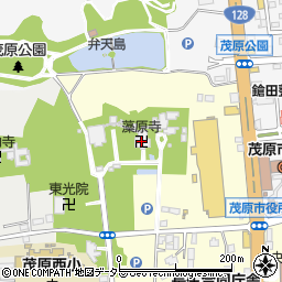 藻原寺周辺の地図