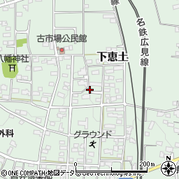 岐阜県可児市下恵土703-8周辺の地図