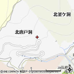 岐阜県岐阜市北唐戸洞周辺の地図