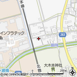 滋賀県長浜市中野町434周辺の地図