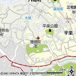 神奈川県横浜市南区八幡町50周辺の地図