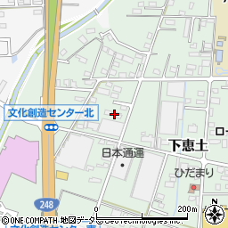 岐阜県可児市下恵土4078周辺の地図