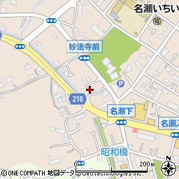 神奈川県横浜市戸塚区名瀬町696周辺の地図