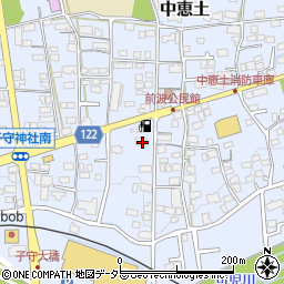 岐阜県可児市中恵土2186周辺の地図