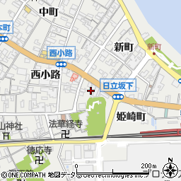 島根県安来市安来町東小路周辺の地図