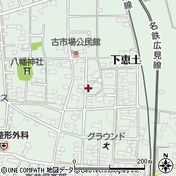 岐阜県可児市下恵土706周辺の地図