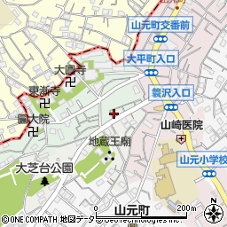 岩田荘周辺の地図