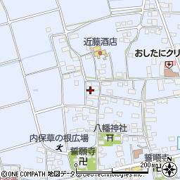 滋賀県長浜市内保町1243周辺の地図