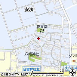 岐阜県安八郡神戸町安次150周辺の地図