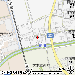 滋賀県長浜市中野町425周辺の地図
