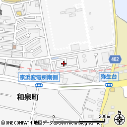 神奈川県横浜市泉区和泉町5978周辺の地図