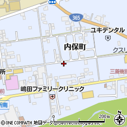 滋賀県長浜市内保町2779周辺の地図