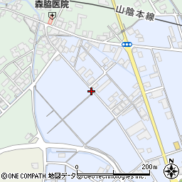 島根県安来市西赤江町猪子塚町周辺の地図