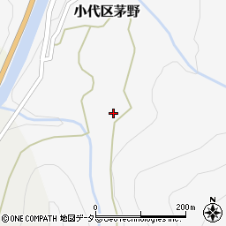兵庫県美方郡香美町小代区茅野568周辺の地図