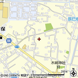 千葉県茂原市木崎周辺の地図