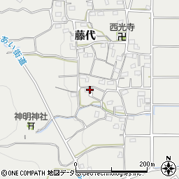 岐阜県揖斐郡池田町藤代787周辺の地図