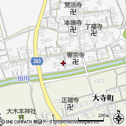 滋賀県長浜市中野町389周辺の地図