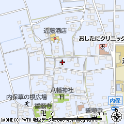 滋賀県長浜市内保町1286周辺の地図