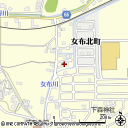 京都府舞鶴市女布842周辺の地図