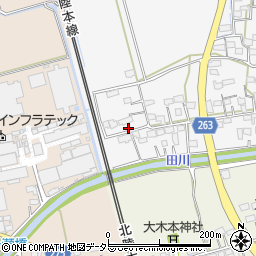 滋賀県長浜市中野町476周辺の地図