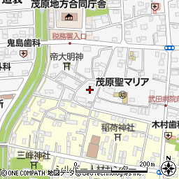 千葉県茂原市高師1070-1周辺の地図
