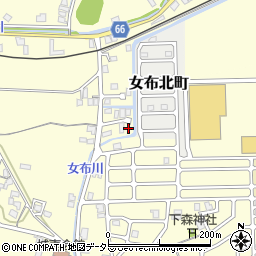 京都府舞鶴市女布843周辺の地図
