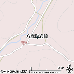 兵庫県養父市八鹿町岩崎周辺の地図