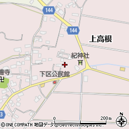 千葉県市原市上高根589周辺の地図