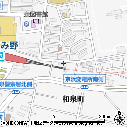 神奈川県横浜市泉区和泉町5739周辺の地図