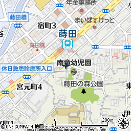 神奈川県横浜市南区宮元町4丁目87周辺の地図