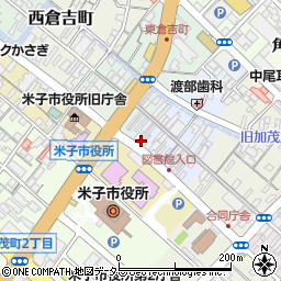 鳥取県米子市四日市町36周辺の地図