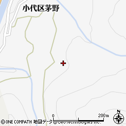 兵庫県美方郡香美町小代区茅野699周辺の地図