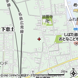 岐阜県可児市下恵土377周辺の地図