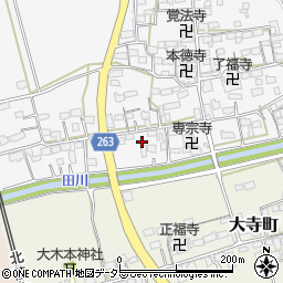 滋賀県長浜市中野町397周辺の地図