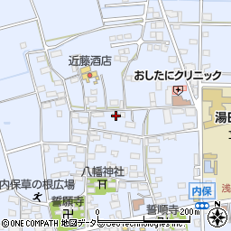 滋賀県長浜市内保町1287周辺の地図