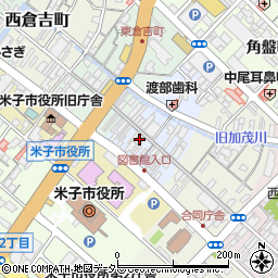鳥取県米子市四日市町44周辺の地図