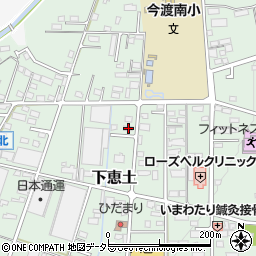 岐阜県可児市下恵土4009周辺の地図