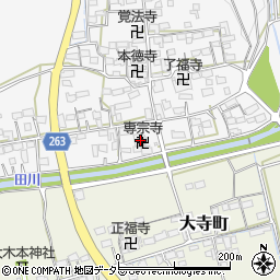 滋賀県長浜市中野町375周辺の地図